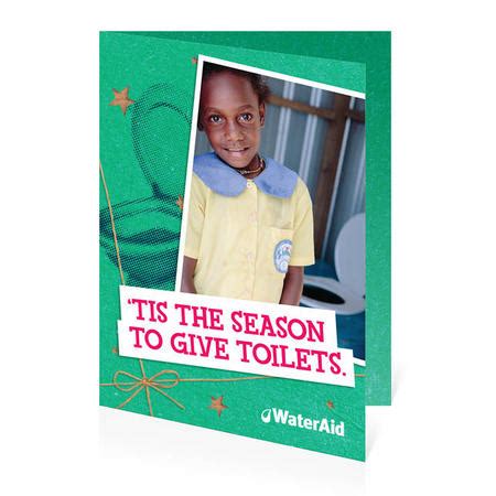 wateraid christmas cards|Christmas gifts that give life, water and toilets .